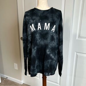 Mama Tie Dye Sweatshirt